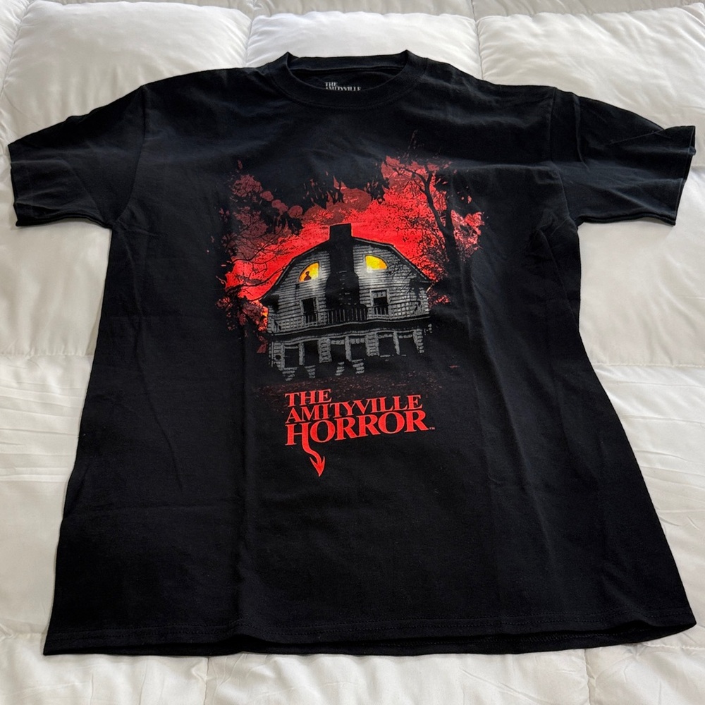 Amityville Horror Black Graphic Tee